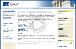 Clearinghouse Video Screenshot